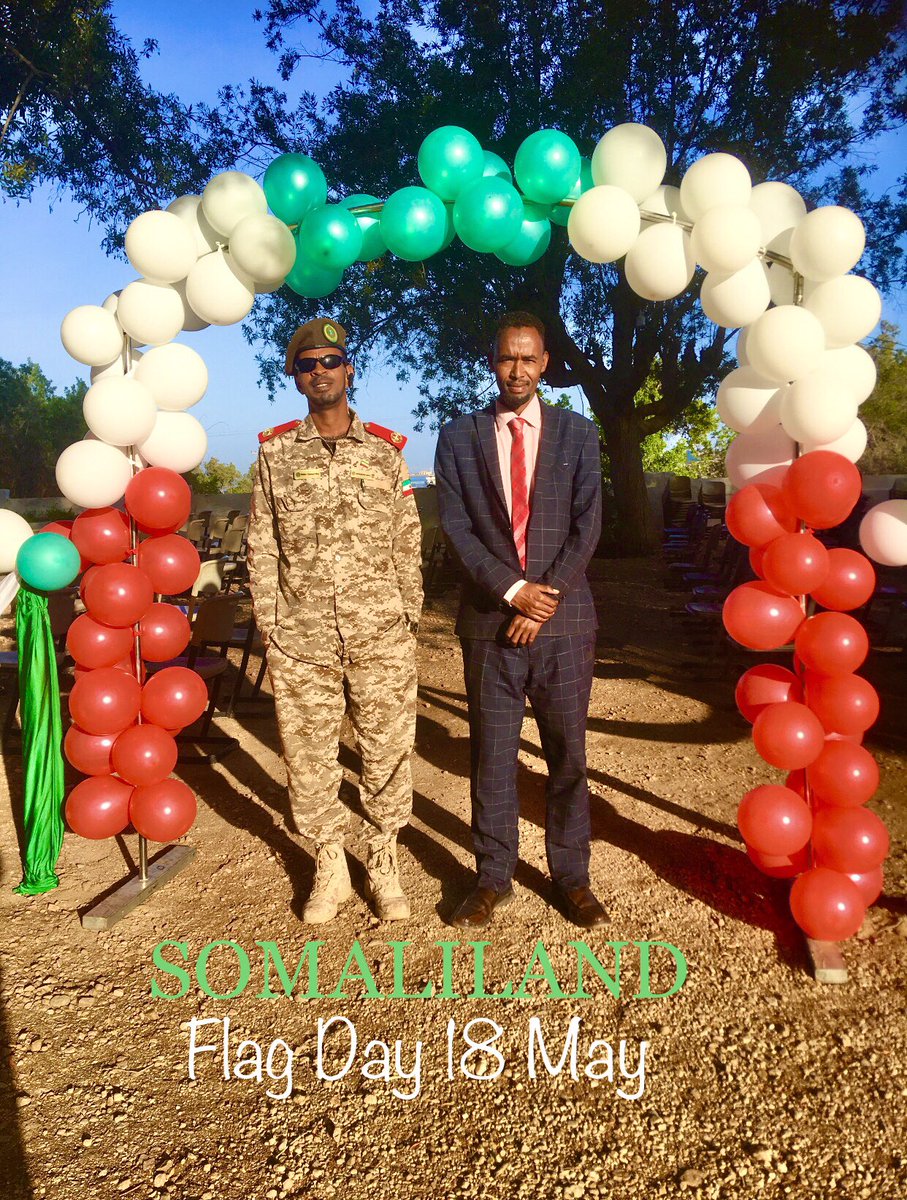 Each year millions of Somalilanders and friends of #Somaliland come together for the sake of national celebrations of 18th May in home & abroad.  Members of local communities across country partake with Armed Forces in organizing these events :  #May_18. #Somaliland