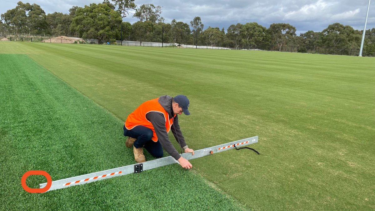 Ready to elevate your game this season? With #winter looming, it's vital to ensure your #turf is in prime condition. Our #FieldofPlay Specialist Lucas was on-site this week, ensuring top-notch turf quality for Rugby VIC! 🏟️ Contact us to schedule an assessment before winter hits!