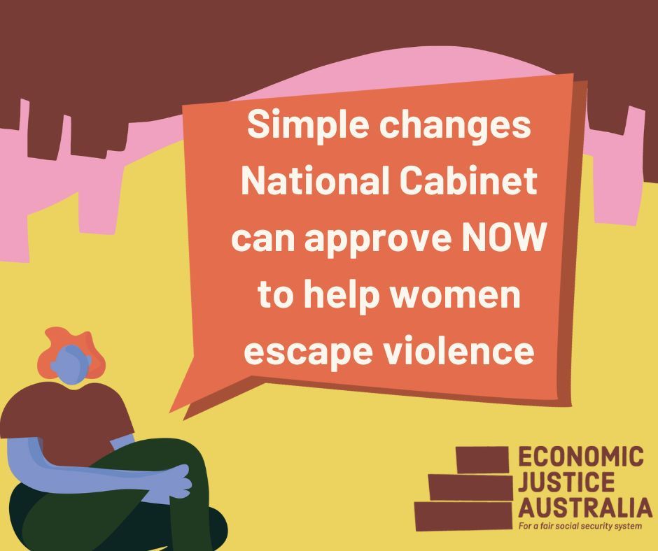 Sadly safety often equals poverty for women, but it doesn't have to. If the PM's serious about ending #ViolenceAgainstWomen, here's some reforms to the social security system to improve the lives of victim-survivors of domestic violence. Details here 👉 buff.ly/4aVT7bd