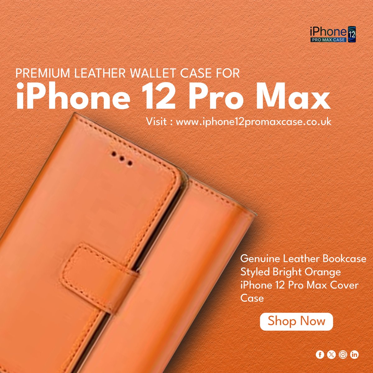 Introducing our Genuine Leather Bookcase Styled Bright Orange iPhone 12 Pro Max Cover Case! 🍊📱

Buy now on amazon amzn.to/3kApSpD

#iphone12case #iphone12procase #iphone12promaxcase #iphonecase #iphonecases #iphone12promaxaccessories #iphoneaccessories