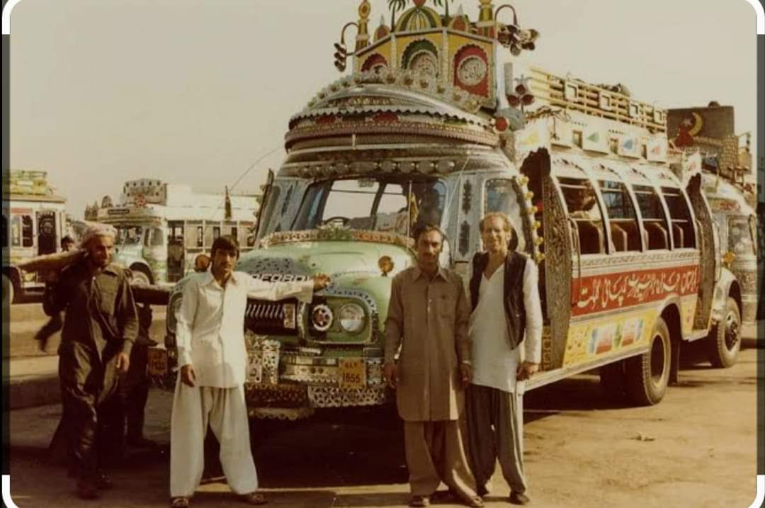 Pindi gilgit bus stand Rawalpindi 1982