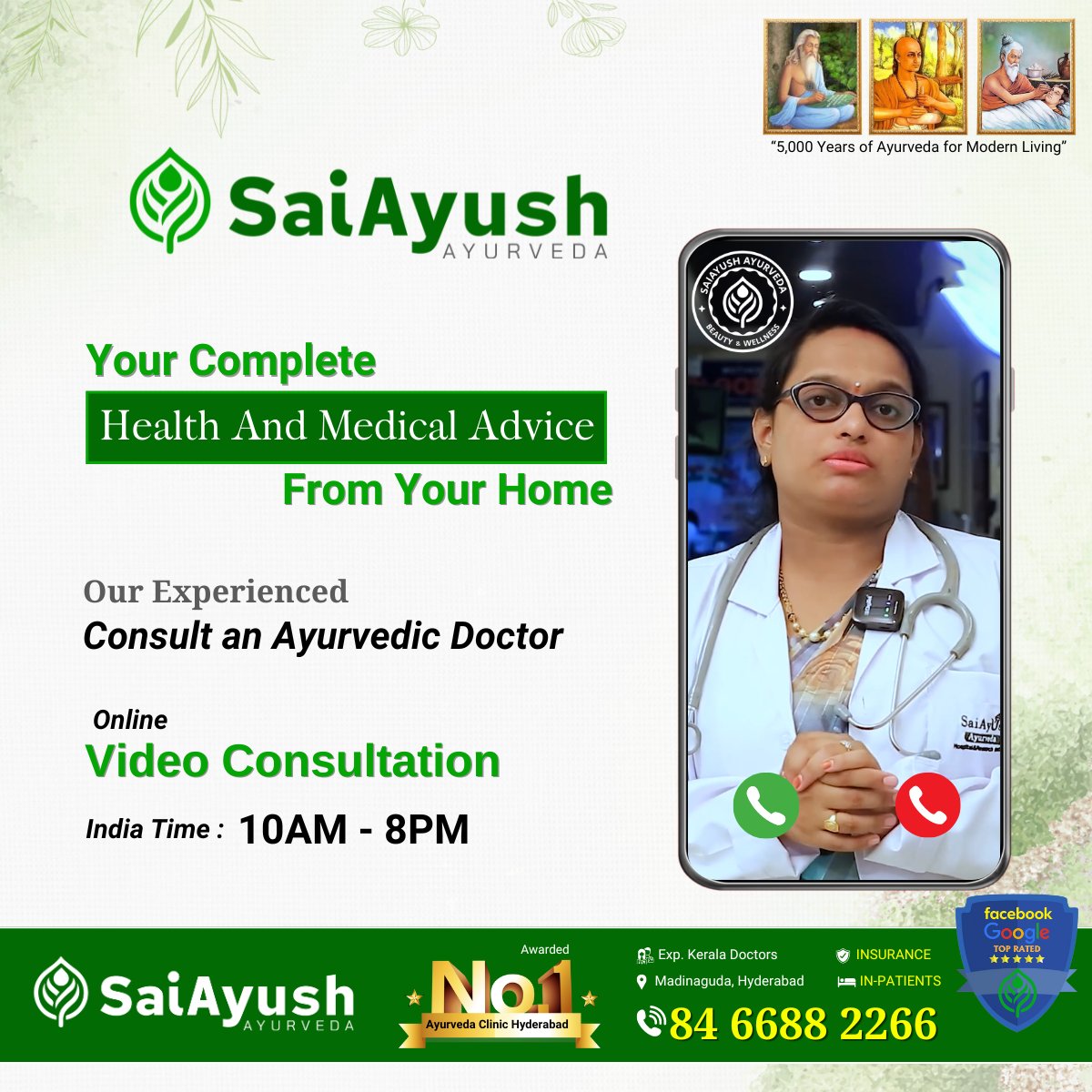 Our skilled doctors will provide you with comprehensive health and Ayurvedic medical advice from the comfort of your own home.#online #doctor #onlineconsultation #doctorsofinstagram #onlinedoctor #ayurveda #OnlineConsultation #VirtualHealthcare #Telehealth #DigitalHealth