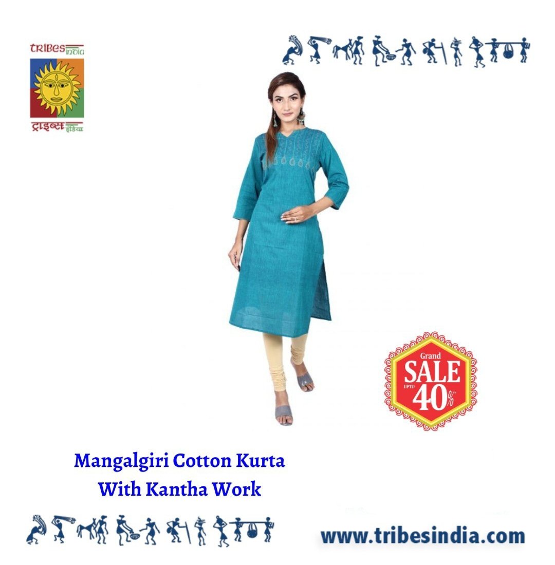 Tribes India
Mangalgiri Cotton Kurta

One stop gifting destination for ur loved ones with premium packaging and quality new range products !
Do visit our store or shop online
tribesindia.com

Up to 40% Off On All Handicrafted and Handlooms.

#Vocal4Local
#BuyTribal