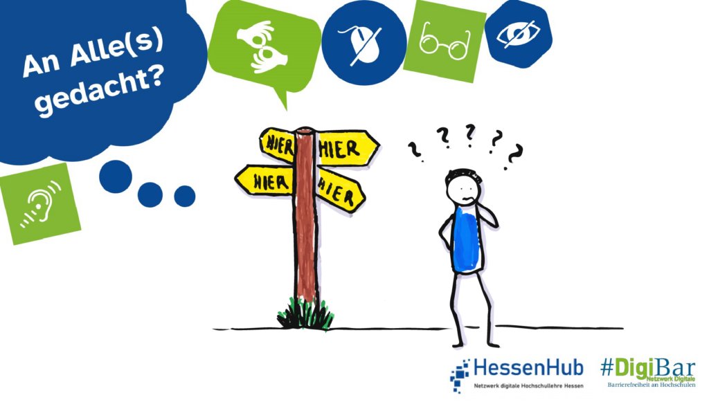 Bei barrierefreien Links ist erkenntlich, wohin sie führen. hessenhub.de/2024/04/25/an-… #DenkBarrierefrei #ThinkAccessible #DigiBar #HessenHub #AnAllesGedacht