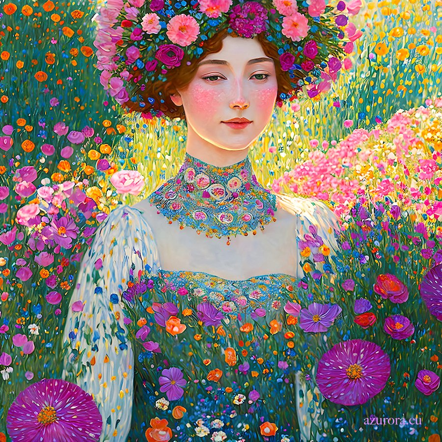 GOOD THUESDAY - MORNING 🦋'FLOWERGIRL'  
#Aiart #Aiartist #Aiart_nouveau #Nft #nftcollectors #NFTCommmunity #OpenSeaCollection