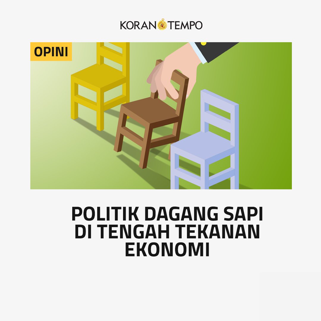 Proses penyusunan kabinet Prabowo Subianto kental aroma politik balas budi. Jangan lupakan ancaman krisis ekonomi.

#KoranTempo #tempo #editorial #politik #dagang #sapi