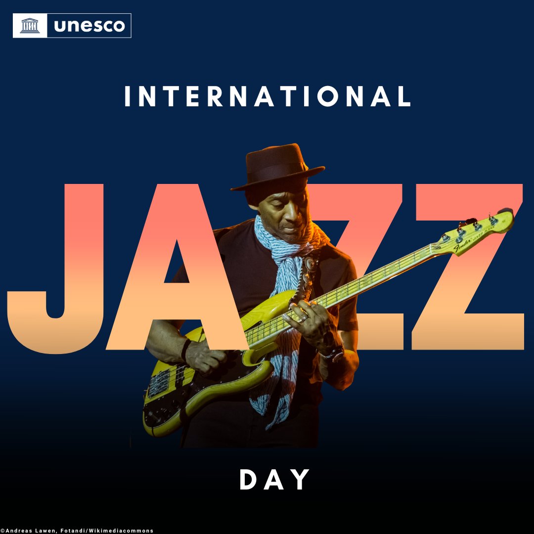 Happy Jazz Day everybody! @IntlJazzDay 🎷#InternationalJazzDay