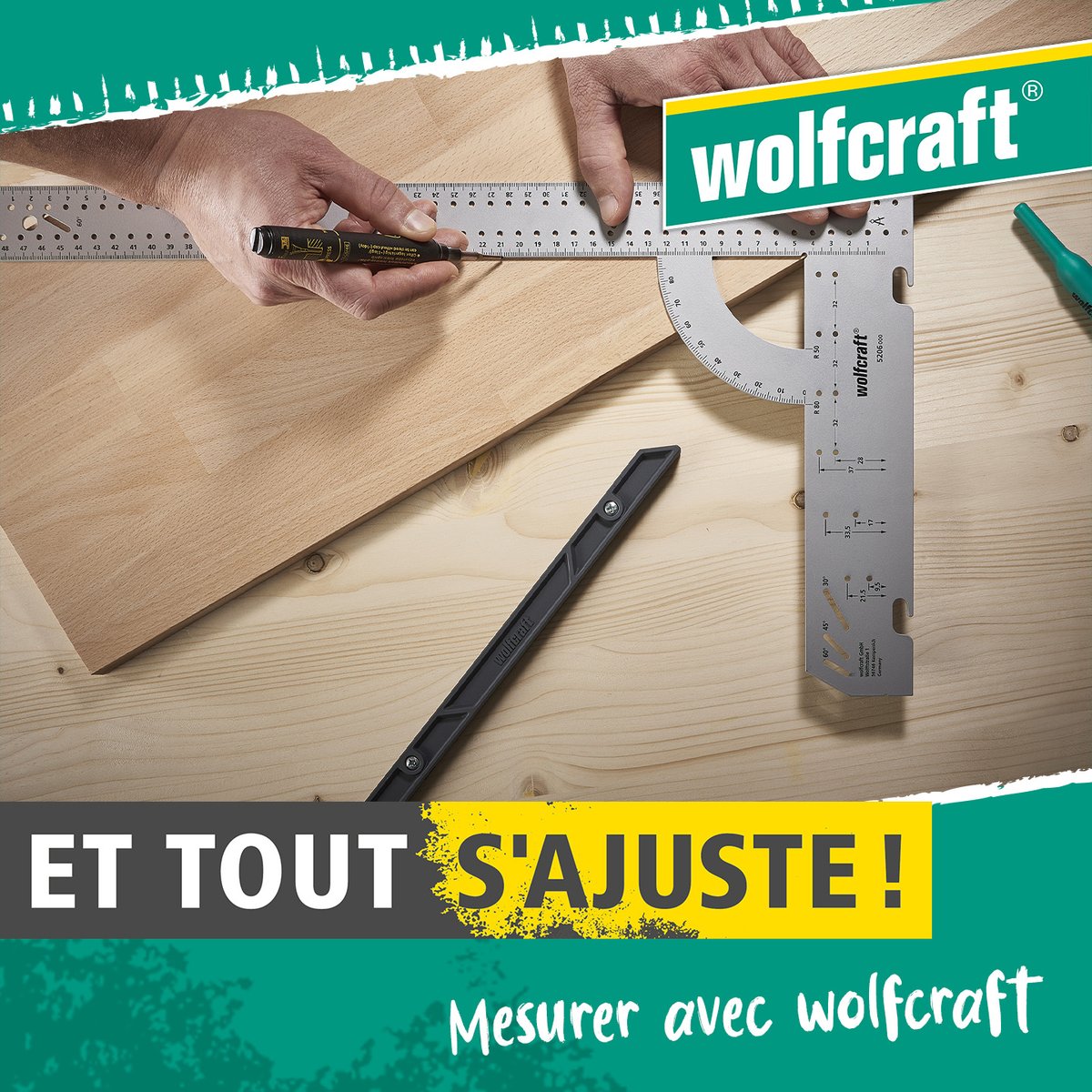 (Re)Découvre notre vidéo sur un incontournable de la caisse à outils : l'équerre multifonction ! 
👉 youtu.be/JAjaZZJwOM8

#wolfcraft #Itjustfits #équerre #diy #bricolage #menuisier #multifonction