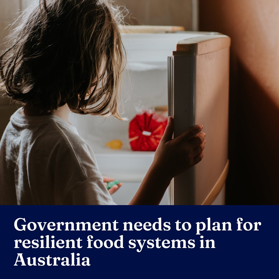 Victorians are struggling to access fresh food due to costs and shocks to the food supply system. @DrRachelCarey, @MaureenFMurphy1 and Tara Behen from @SciMelb are calling on the Victorian government to legislate food access for all → unimelb.me/4dkNZyV