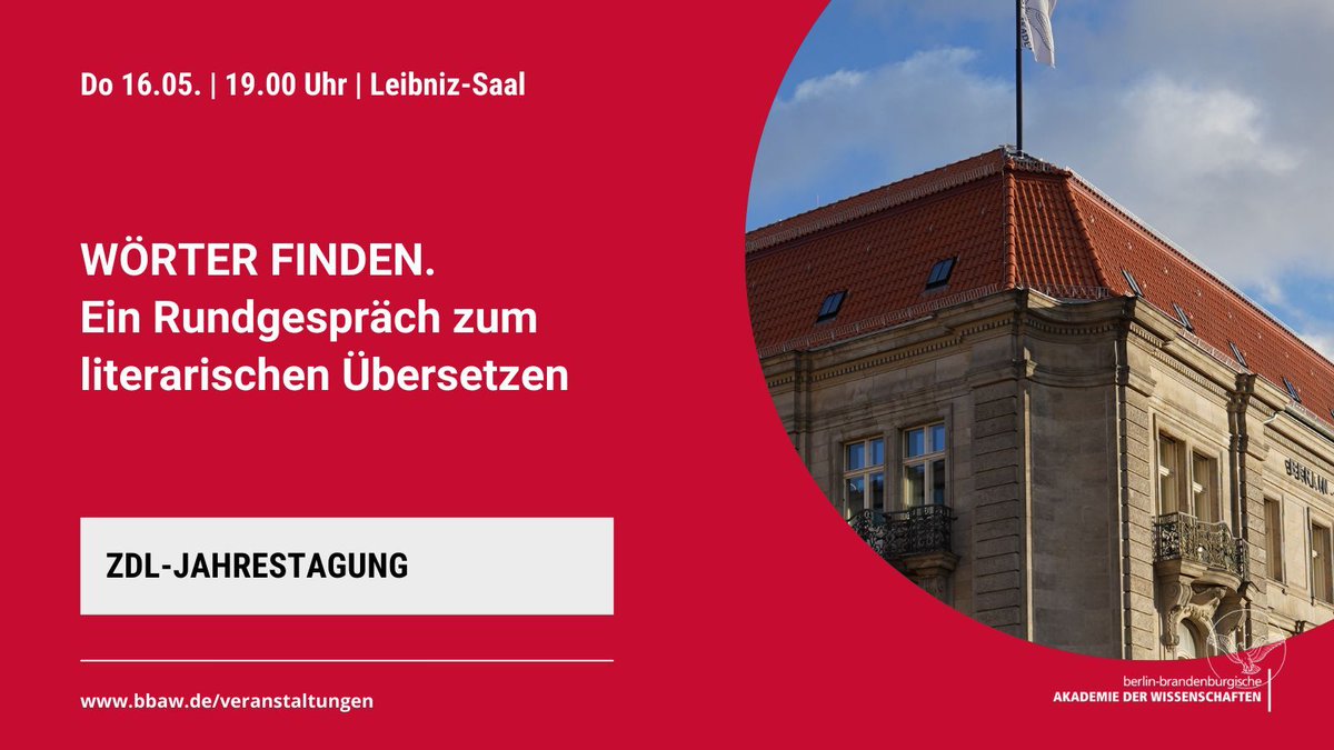 Was uns zwischen zwei Buchdeckeln entgegentritt, ist das Resultat kunstfertiger Arbeit. Lisa Palmes & Thomas Mohr berichten von der täglichen Praxis als #Übersetzer:in, Herausforderungen & Glücksmomenten, der Rolle von Wörterbüchern & digitalen Systemen. buff.ly/3QjMoQ1