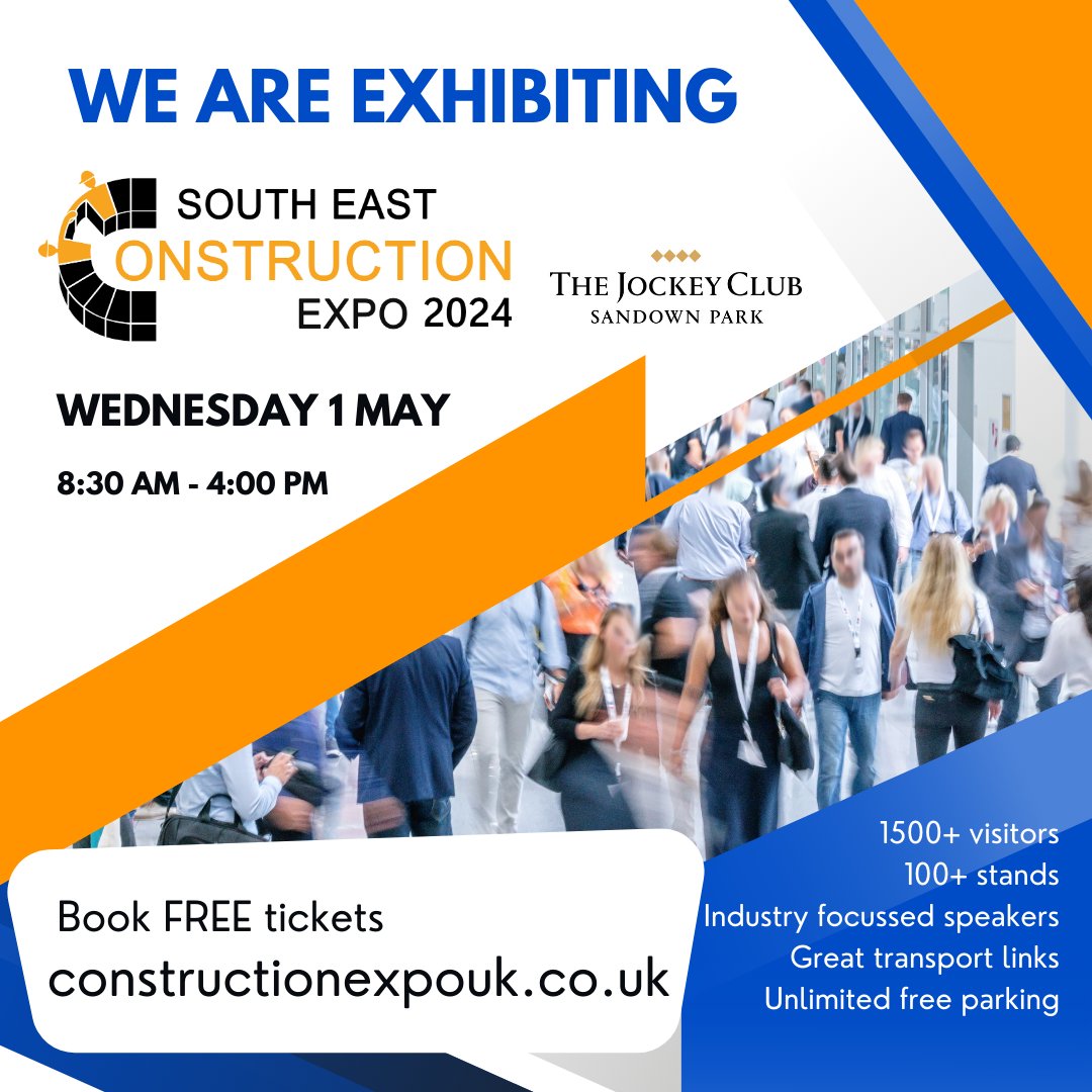 🏗️ Exciting News! Constructionline will be at the South East Construction Expo tomorrow, Wednesday 1st May! Visit our stand to discover how using Marketplace on our platform can help you find new work opportunities. See you there! Book your ticket - ow.ly/ZEXO50Rp9Or