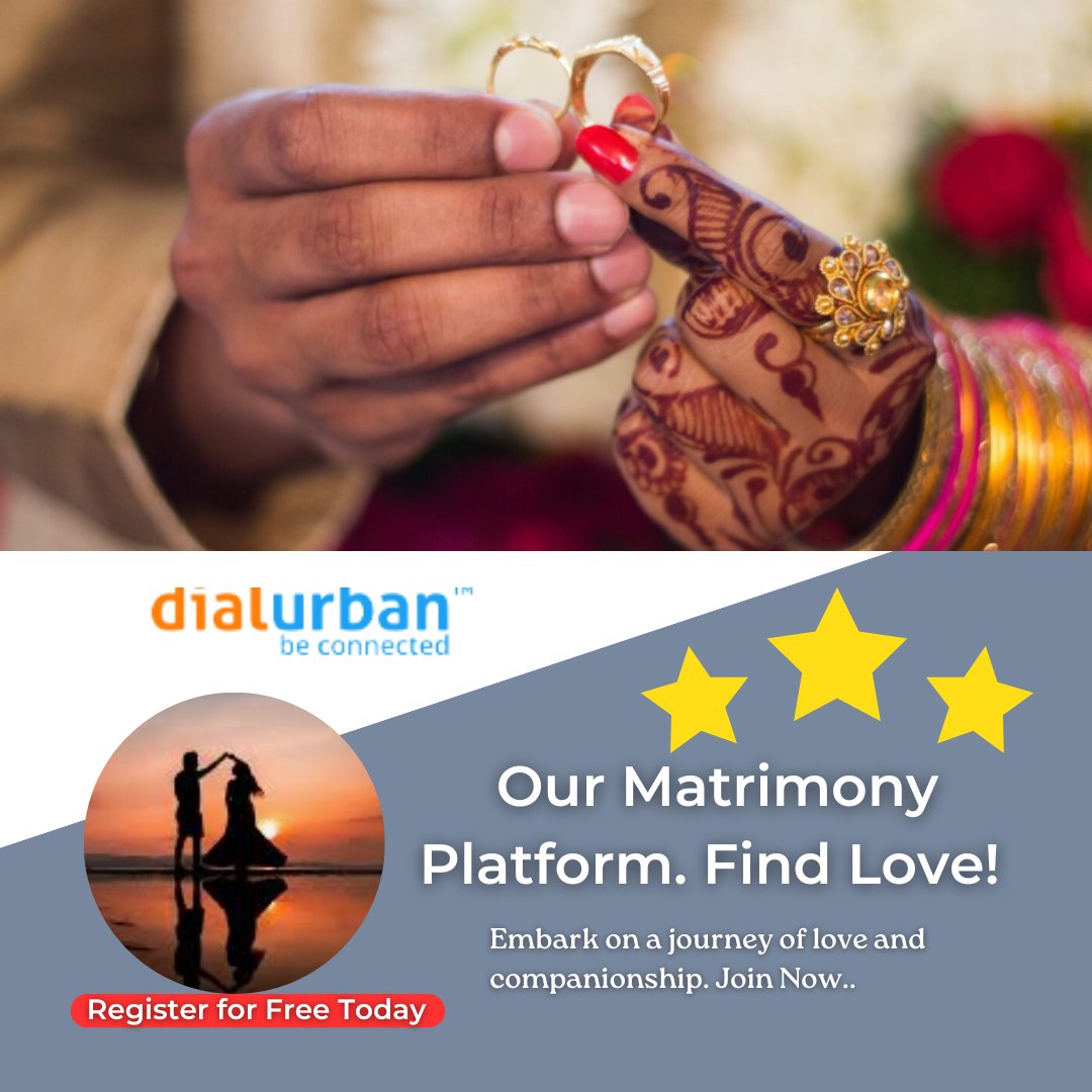 Discover lasting connections on our matrimony platform. Find love, companionship, and lifelong happiness. Join us today for a fulfilling journey!
📞 :+91 6370103299
✅#MatrimonyPlatform
✅#FindLove
✅#RegisterFree
✅#PerfectMatch
✅#LoveJourney