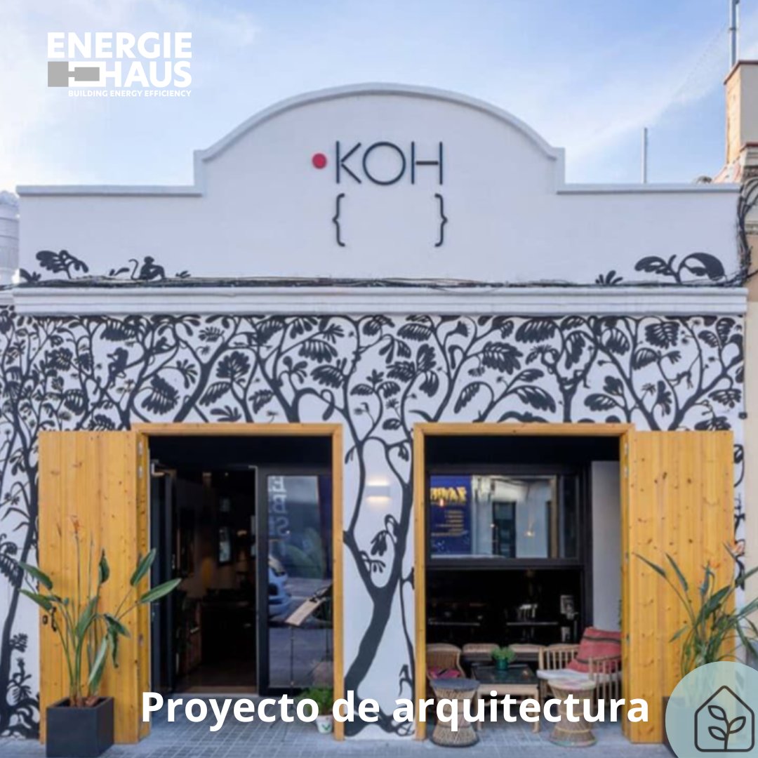 Restaurante KOH en Barcelona
Proyecto de arquitectura sostenible
Tipo de uso: Restaurante
Tipo de proyecto: Rehabilitación EnerPhit
INFO PROYECTO: energiehaus.es/proyectos-pass…

Si necesitas que te asesoremos en un proyecto de arquitectura escríbenos a info@energiehaus.es
