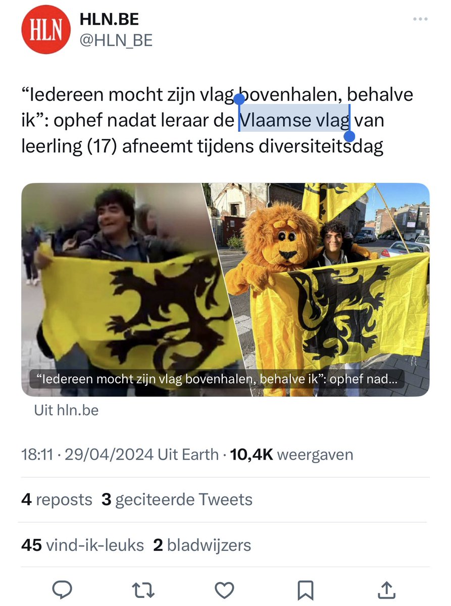 v_geuzen's tweet photo. Na een gemanipuleerde peiling over #onafhankelijkheid kan je idd nog eens die met eigen bloed vesmeurde #collaboratievod slijten als #Vlaaamse vlag, uiteraard.
Kent de leerling #AugustBorms #StafDeClercq #CyrielVerschaeve of het #VNV?
Dat was relevanter nieuws geweest dan weer dergelijk verongelijkt gejank.