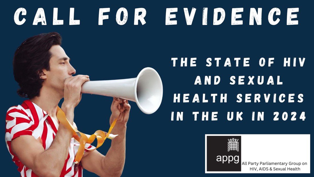 📣📣📣📣📣📣📣A month to go!!!! We will be conducting an inquiry in to the state of HIV & Sexual Health services in the UK. The deadline for submissions is 24th May 2024 bit.ly/3vDYaOd Please email mark.lewis@parliament with your submissions.