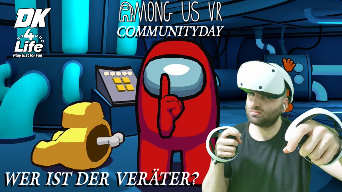 Among US VR Communityday Wer ist der Verräter? Um 18:00 Uhr 🔴 Live DK4LIFE 

m.youtube.com/watch?v=61lvO0…

#amoungusvr #imposter #weristderverräter #whoisthetraitor #communityday