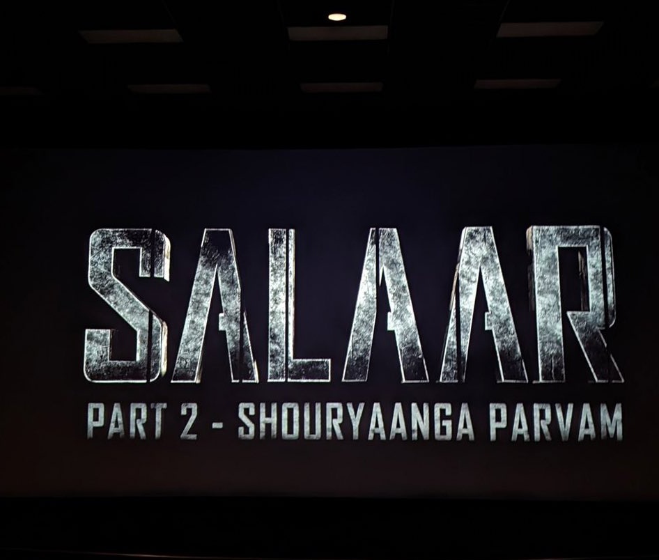 Should #Salaar2 adopt the successful formulas of #KGF and #Pushpa, a 1000cr Box-office milestone seems within reach. Incorporating one title song, an elevation anthem, a special song, a romanticsong, an emotionally charged friendship song would elevate its impact.#Prabhas #Salaar
