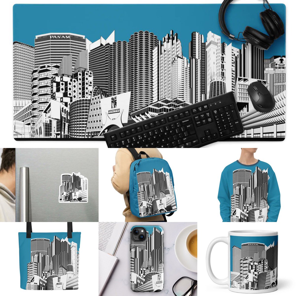 Check out these products sporting our top-trumps Brutalist Architecture skyline architectural-icons.com/collections/br…