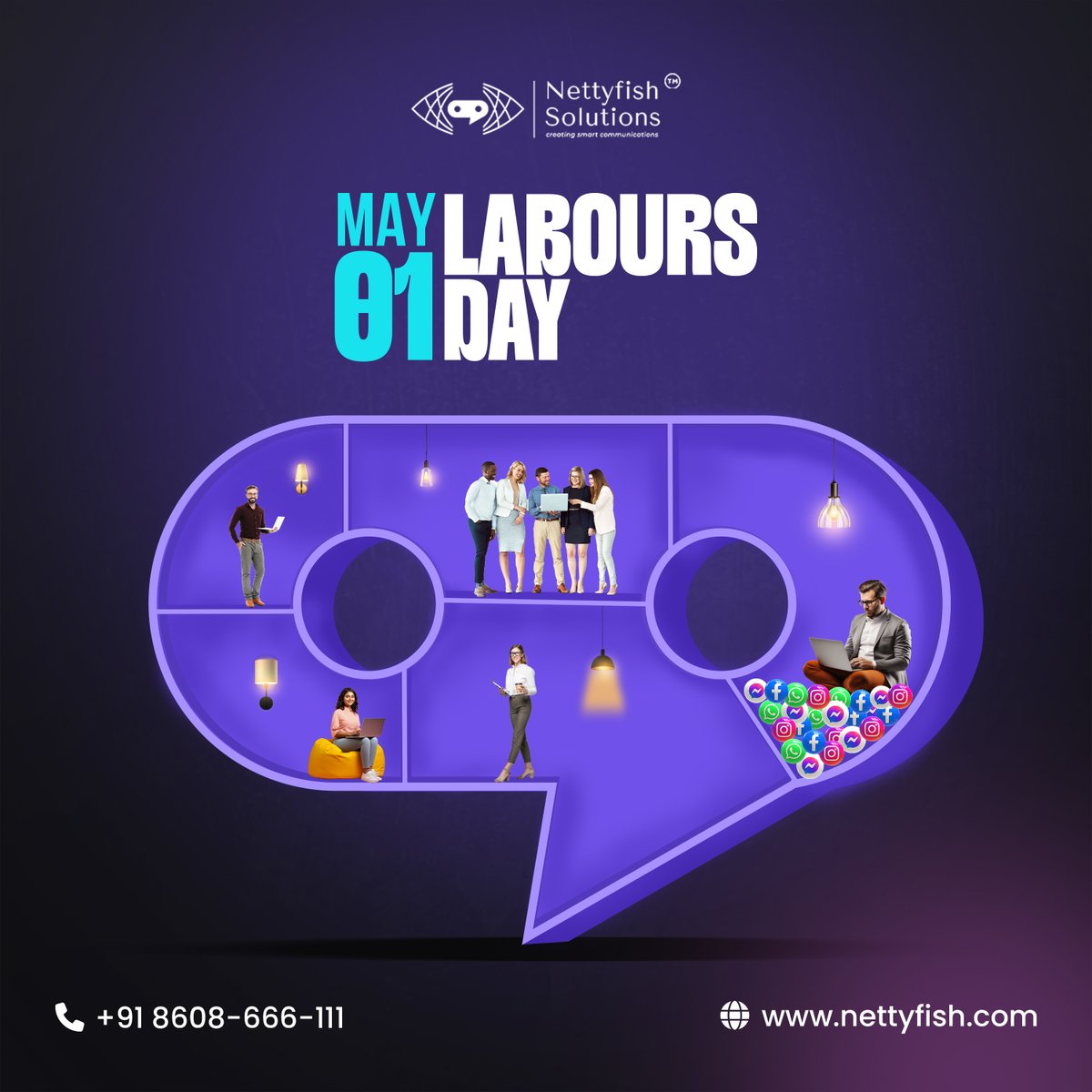 Happy Labor Day! 🛠️ 
Today, we celebrate the hard work and dedication of all workers around the world. At Nettyfish, we honor your contributions and commitment to excellence. Thank you for your invaluable efforts!
#LaborDay2024  #Nettyfish