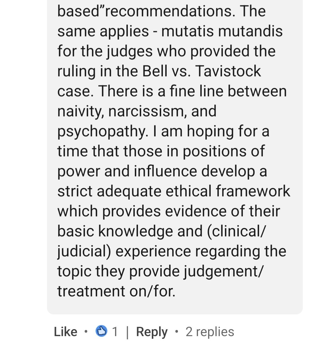 Clinician at the NHS Nottingham GIC, and ex WPATH President, throwing shade at Hilary Cass.

(The Nottingham Centre refused to cooperate with the Cass Review)