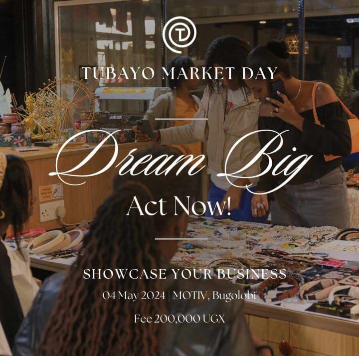 4 days to another exciting edition to start of May Vendors can still register now to get a stall Simply click the link below👇 🔗tubayo.com/events/6581421… #TubayoMarketDay