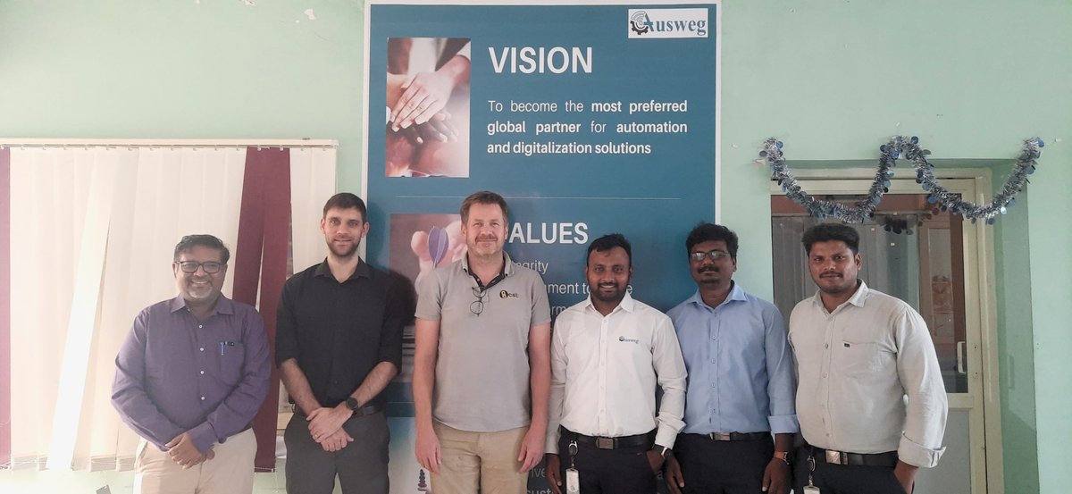 Thrilled to host a visit from one of our esteemed UK clients at our Bangalore office!

#customervisit #customervisiting #IIoT #iiotplatform #warehousesolutions #warehouseoperative