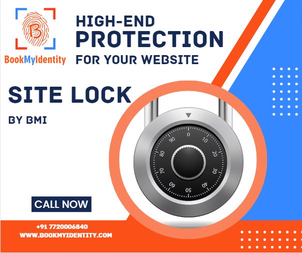 Protect your website from fraudulent activities and cyber-attacks with Site Lock from BMI and get SSL certificates to be recognized as a safe option to surf for your visitors.
Visit bookmyidentity.com to learn more about our high-end services.

#website #domains #security