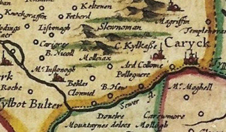 30 Apr 1585: Bl. Maurice Kinrechtan, priest, of #Kilmallock tied to the tail of a horse, taken to the market place in #Clonmel & partially hanged, may have been beheaded afterwards.  He had refused to acknowledge the Royal Supremacy.