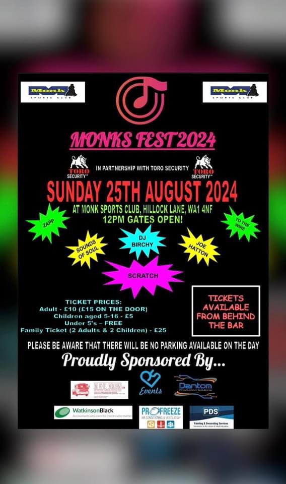 djbirchy's tweet photo. Don’t be slow, this event sells out quickly. Best way to spend your August Bank Holiday Sunday 🎧🎤☀️🍻@MonkSportsClub @BirchysDisco https://t.co/QtFpr76WmO