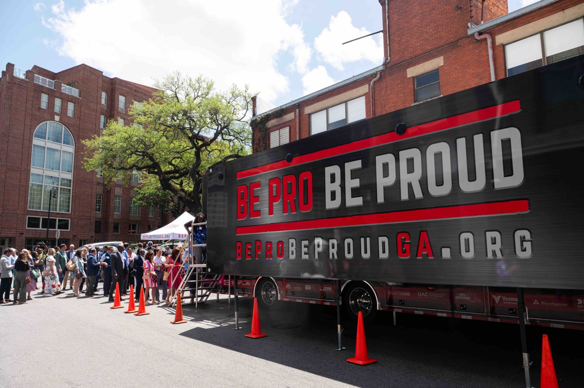 Be Pro Be Proud Georgia tweet media