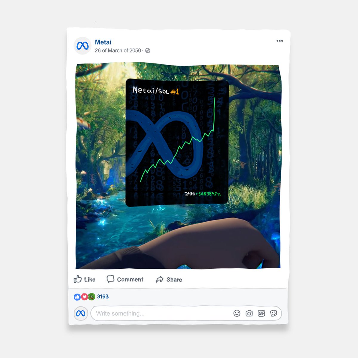 Metaicoin tweet picture