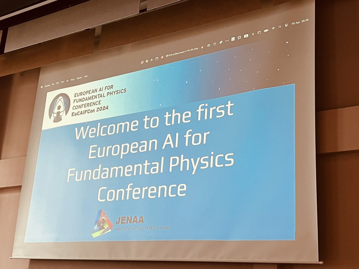 In Amsterdam for the kickoff of the European Coalition on AI for Fundamental Physics #EuCAIF. Catch me later today at the plenary panel on Directions in AI and Fundamental Physics <a href="/ERC_Research/">European Research Council (ERC)</a> <a href="/turinginst/">The Alan Turing Institute</a> <a href="/idsai_uom/">UoM Institute for Data Science & AI</a> <a href="/UoMPhysics/">UoM Physics & Astronomy</a> #eucaifcon24