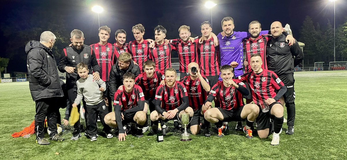 Few shot from Friday evening’s CWSC Final against Caersws Football Club