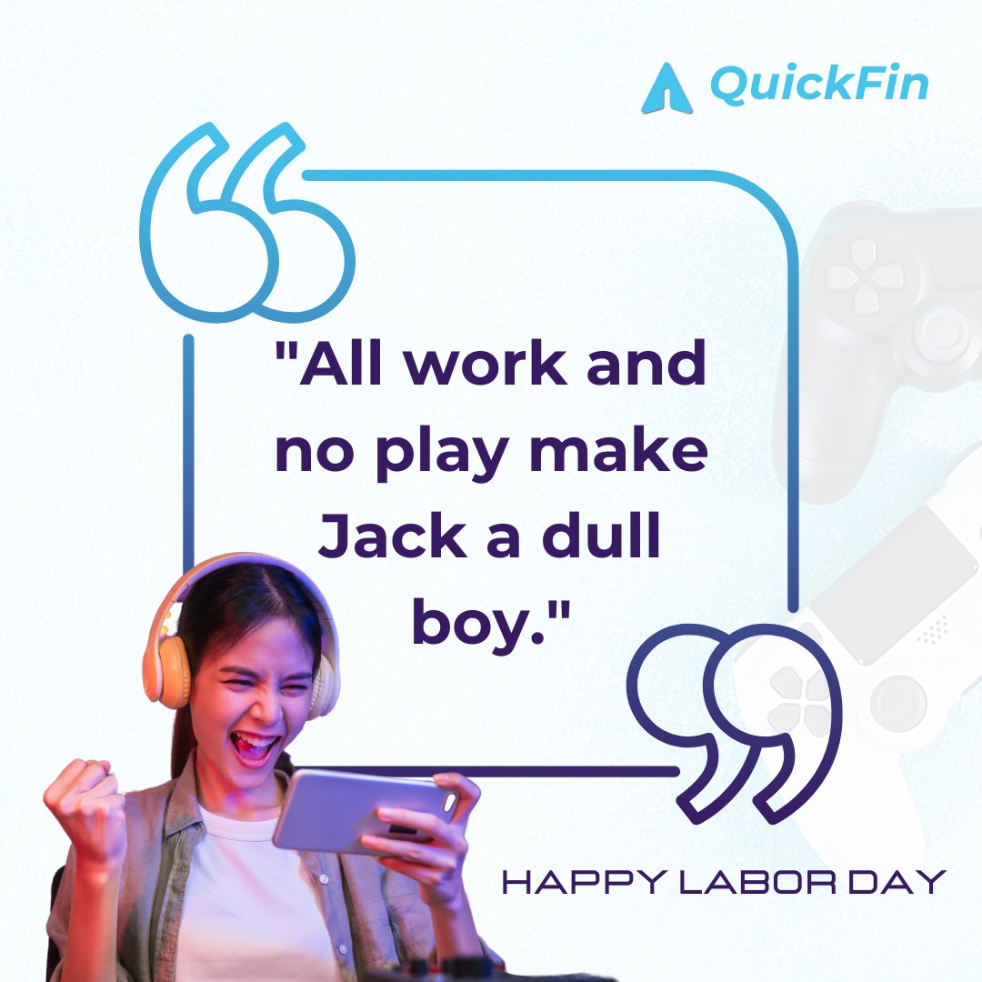 Happy Labor Day, folks! Remember, all work and no play makes Jack a dull boy. Time to kick back, relax, and game on with friends! 🕹️🎉 

play.google.com/store/apps/det…

#LaborDay #WorkHardPlayHard #MobileGaming #FriendsForever #HolidayVibes #AndroidGames 
#QuickFin #GameBooster