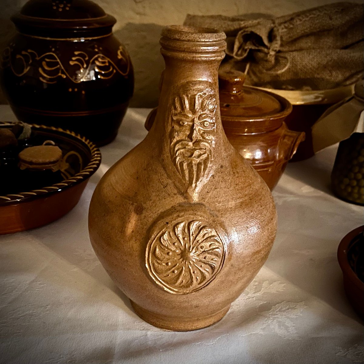 Behold, the Witch Bottle 🧙🏻‍♀️

Seen at @NTEastRidd, it was to protect against evil spirits. 👹

#Witch #WitchHistory #Witchcraft #WhichBottle #WomensHistory #History #Herstory #FolkHorror