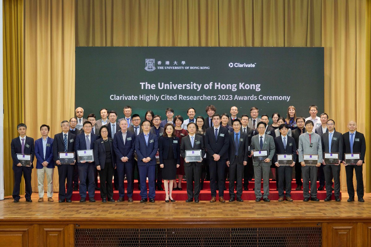 In collaboration with Clarivate, the University of Hong Kong proudly celebrates their 51 Highly Cited Researchers recognized in 2023. Watch a video recap of the event: uvision.hku.hk/playvideo.php?…