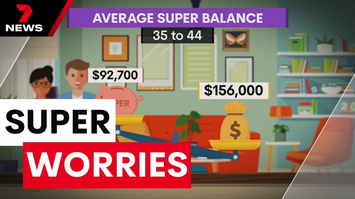 7NewsBrisbane's tweet photo. New research shows our superannuation savings are falling short of expectations, but there are simple ways to boost your balance at any age. https://t.co/tsXLue7WxE @LauraDymock #7NEWS https://t.co/HNWkaOQZSZ