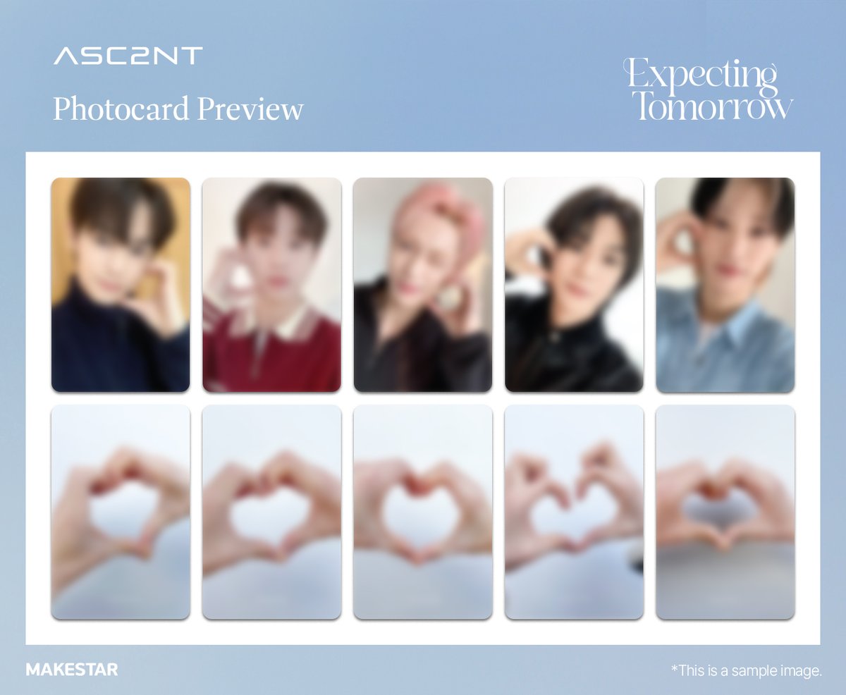 ASC2NT(#어센트) The 1st Single Album [Expecting Tomorrow] PRE