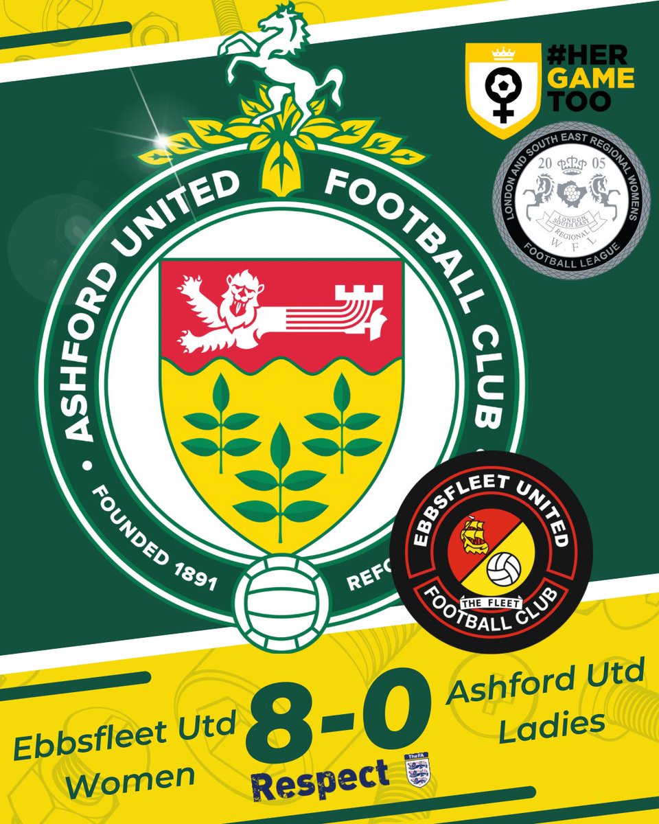 Defeat for our @AshfordLadiesFC on Sunday. It’s been a difficult season, full of injuries and unavailability’s and came up against some very, very good sides. But the job was done. Stay in the league. Time for rest and to regroup. 2024/25 we go again. #AUFC #coynab #AUFCLadies