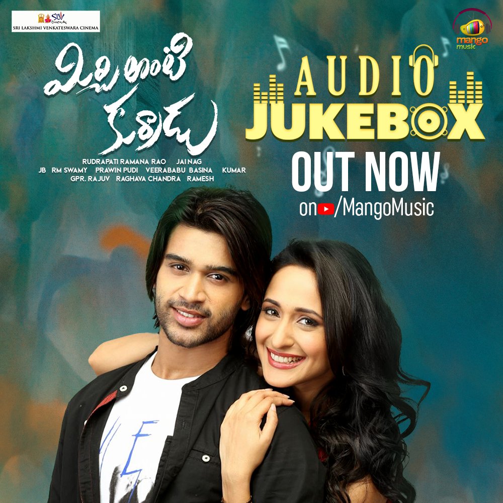 Check out the Lovely tunes of #MirchiLantiKurradu Movie Songs Audio Jukebox, Out Now on @MangoMusicLabel 🎧 youtu.be/ngOivFhHyZY #PragyaJaiswal #MirchiLantiKurraduMovieSongs #Abhijeeth #JB #JaiNag #MangoMusic #RamyaBehra #Revanth #AnudeepDev #BhaskaraBhatla