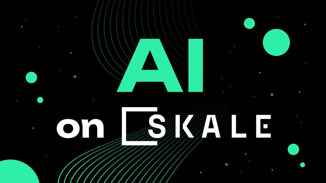 AI and Blockchain: A new frontier on SKALE 
The convergence of AI and blockchain is sparking groundbreaking innovations. @SkaleNetwork is witnessing a surge in AI development, thanks to its high throughput and scalability, making it an ideal fit for AI applications.