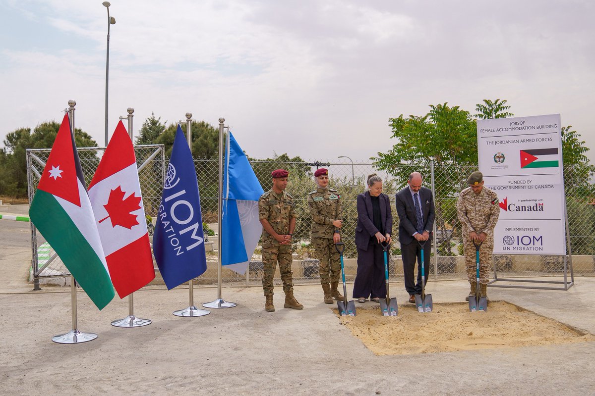 IOM, Canadian Embassy launch new project to support female soldiers in Jordan - Jordan Daily 

jordandaily.net/iom-canadian-e… 

#Jordan #Canada @IOM_Jordan @CanEmbJordan