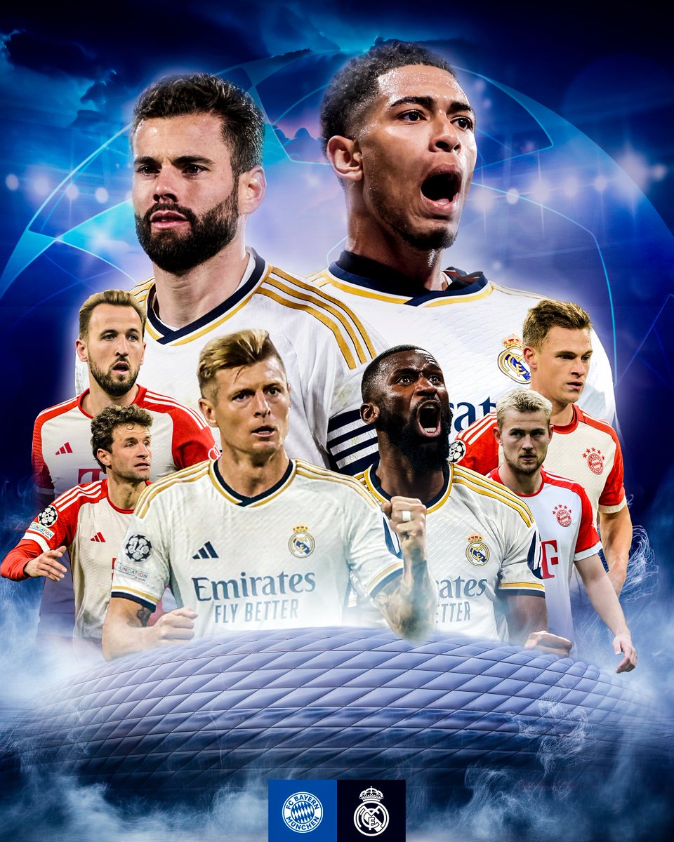 👊 LES DEMI-FINALES COMMENCENT ! 👊 🆚 @FCBayernEN ⏱ 21:00 CEST 🏟️ Allianz Arena #UCL