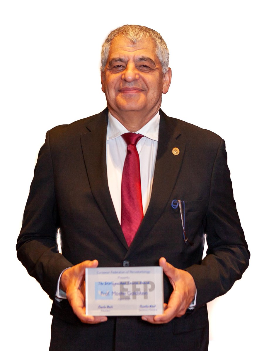 Moshe Goldstein was awarded  the EFP Distinguished Service Award 2024. Congratulations, Prof Goldstein! #EFPerio #periodontology
tinyurl.com/4kcj4evv