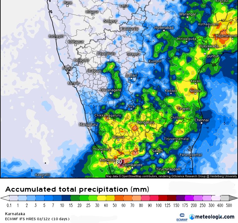 South Interior Karnataka & Malenadu regions including Bengaluru & Mysuru cities to witness proper Summer rains from 6/7th May

Intense thunderstorms over the regions will bring down the temperatures giving much needed respite from the heat

#BengaluruRains #KarnatakaRains