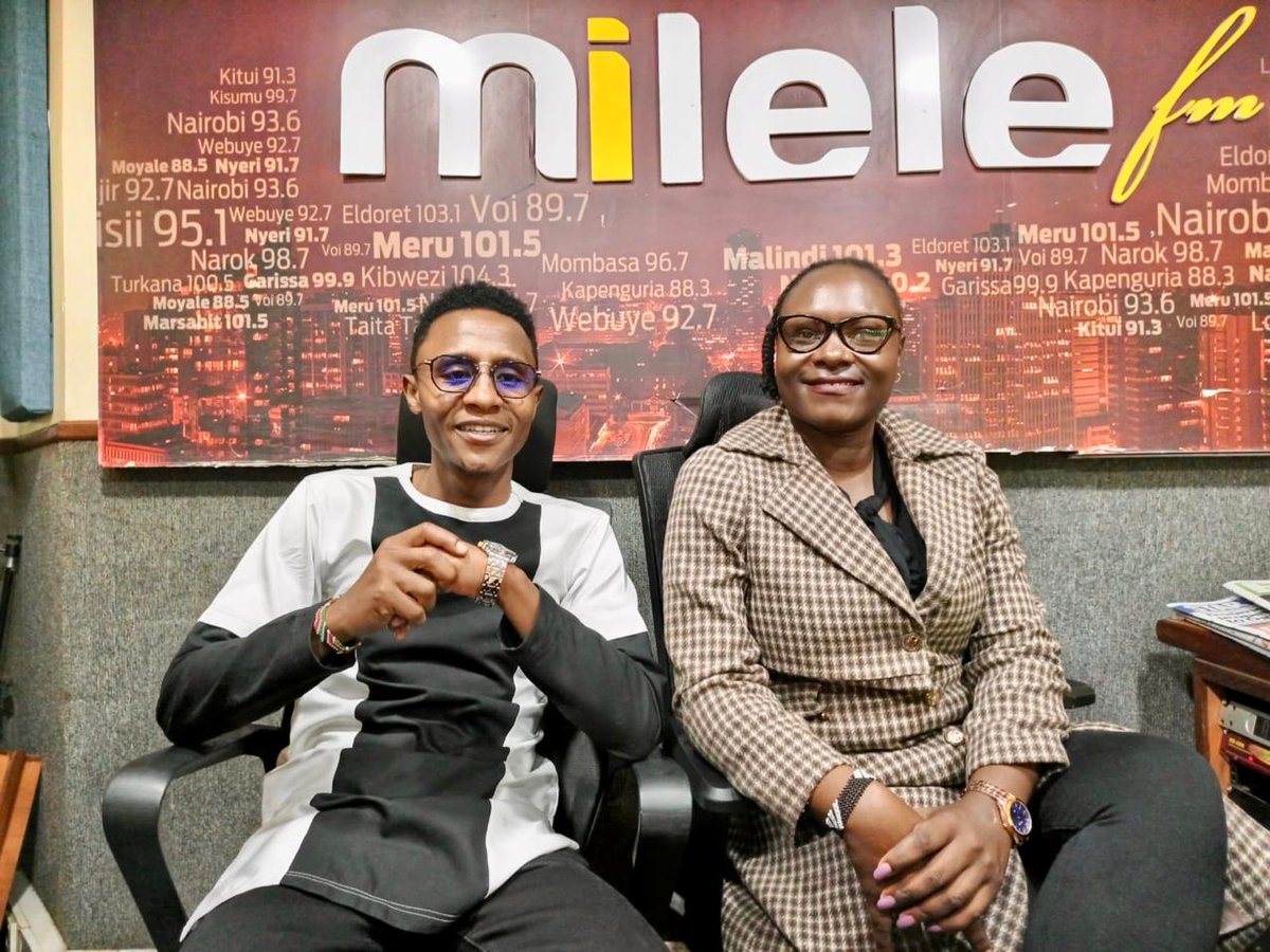 Tuko ndani ya #MileleMidMorning kuanzia 10.00am hadi 2.00pm. Unatupata ukiwa wapi? @Tyrahmercie   @mitchcomedian