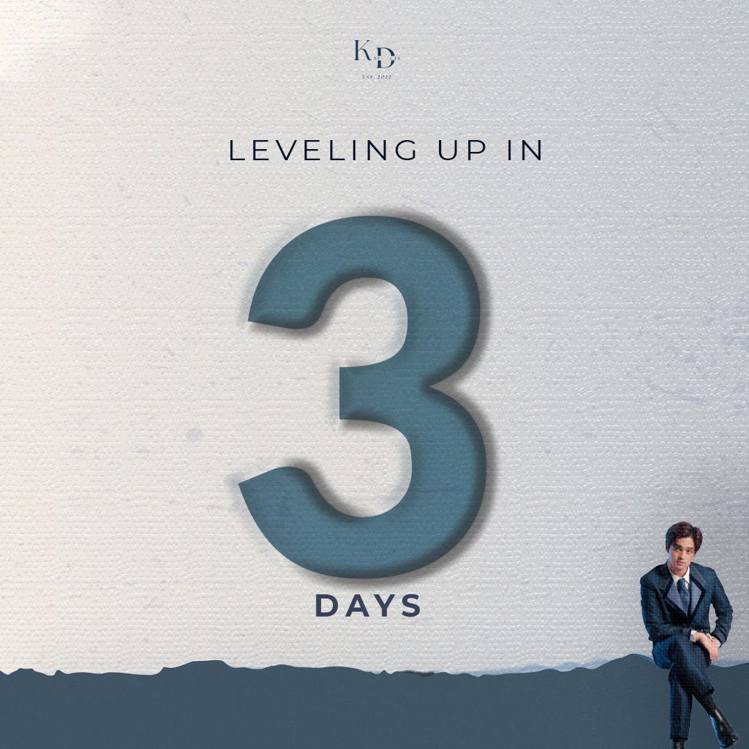 X Party Starts Now Taglines THREE KDays ToGO #KDEstrada #Level22WithKD XP Reminders - No numbers - Minimum of three words per post - No emojis - No all capslock