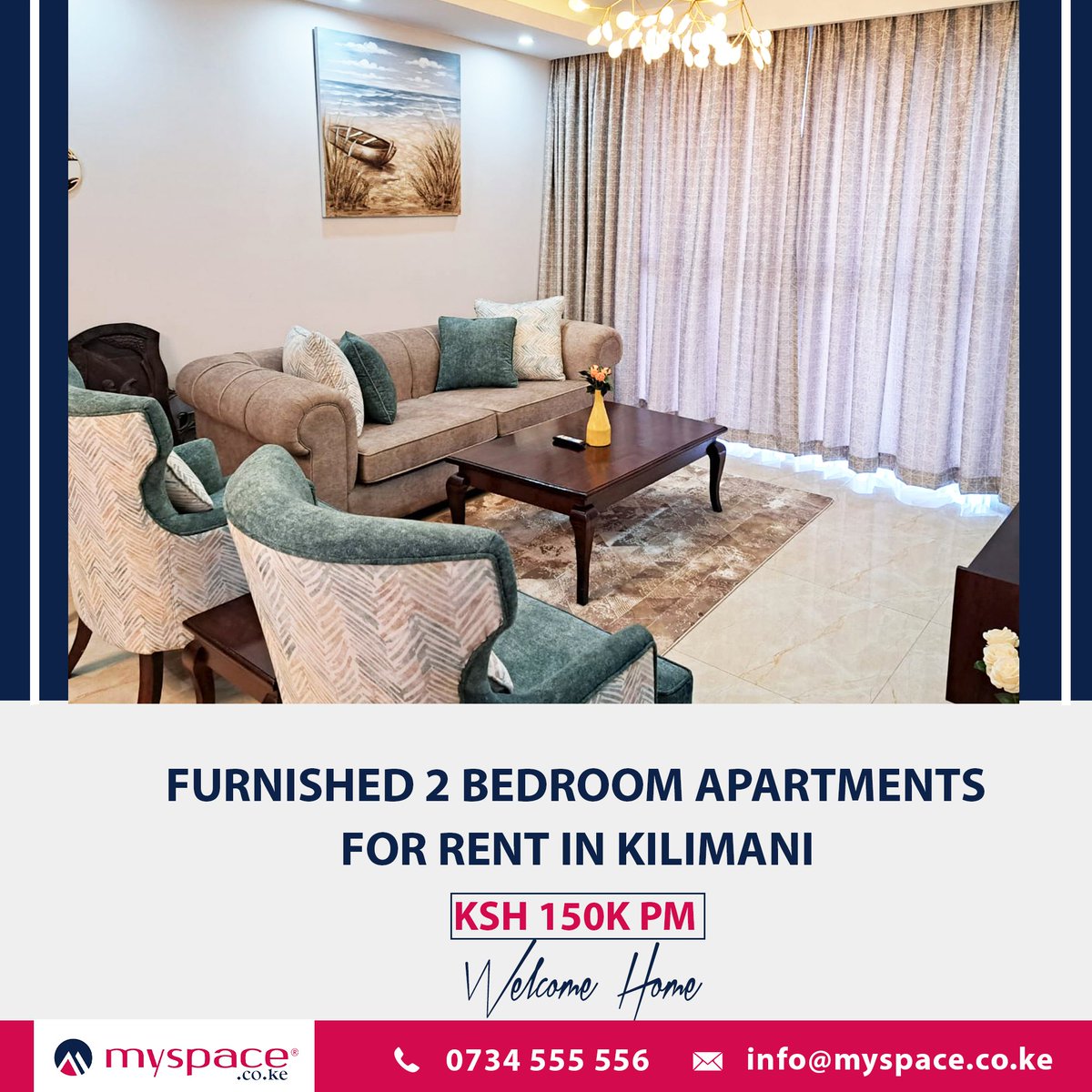 Explore our furnished apartments with top-notch amenities: 🏊‍♂️ Indoor Heated Pool 🏋️‍♂️ Fully Equipped Gym 🌳 Landscaped Garden 🅿️ Ample Parking Experience modern living in Kilimani! Contact us for details. Your ideal home awaits! #kilimani