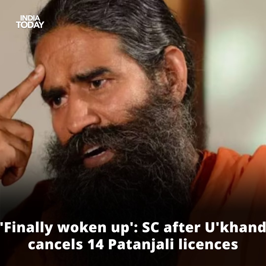 The Supreme Court on Tuesday reprimanded Patanjali Ayurved, stating that the company was not complying with its orders in the misleading advertisement case. The court also questioned the Uttarakhand State Licensing Authority's 'inaction' in the matter and stated that the