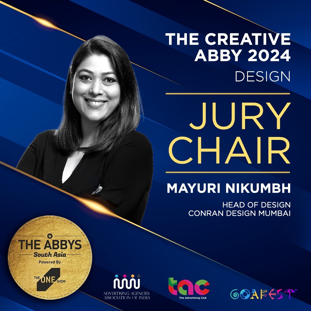 Presenting Mayuri Nikumbh, the visionary leader steering creativity at Conran Design! As Head of Design, her discerning eye and pioneering approach are poised to redefine the landscape of creativity at the 2024 ABBY Awards.